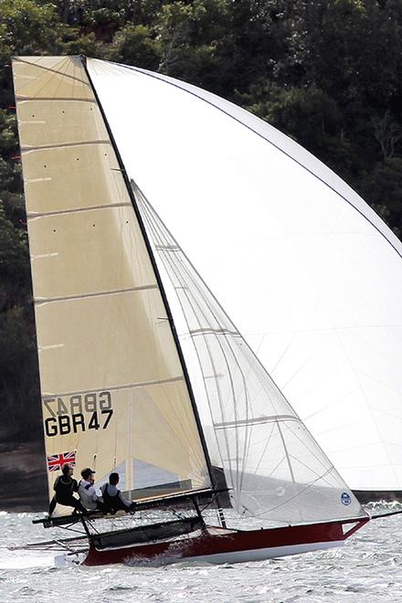 18ft Skiffs - UK’s 2014 JJ Giltinan 18ft Skiff Championship © Frank Quealey /Australian 18 Footers League http://www.18footers.com.au